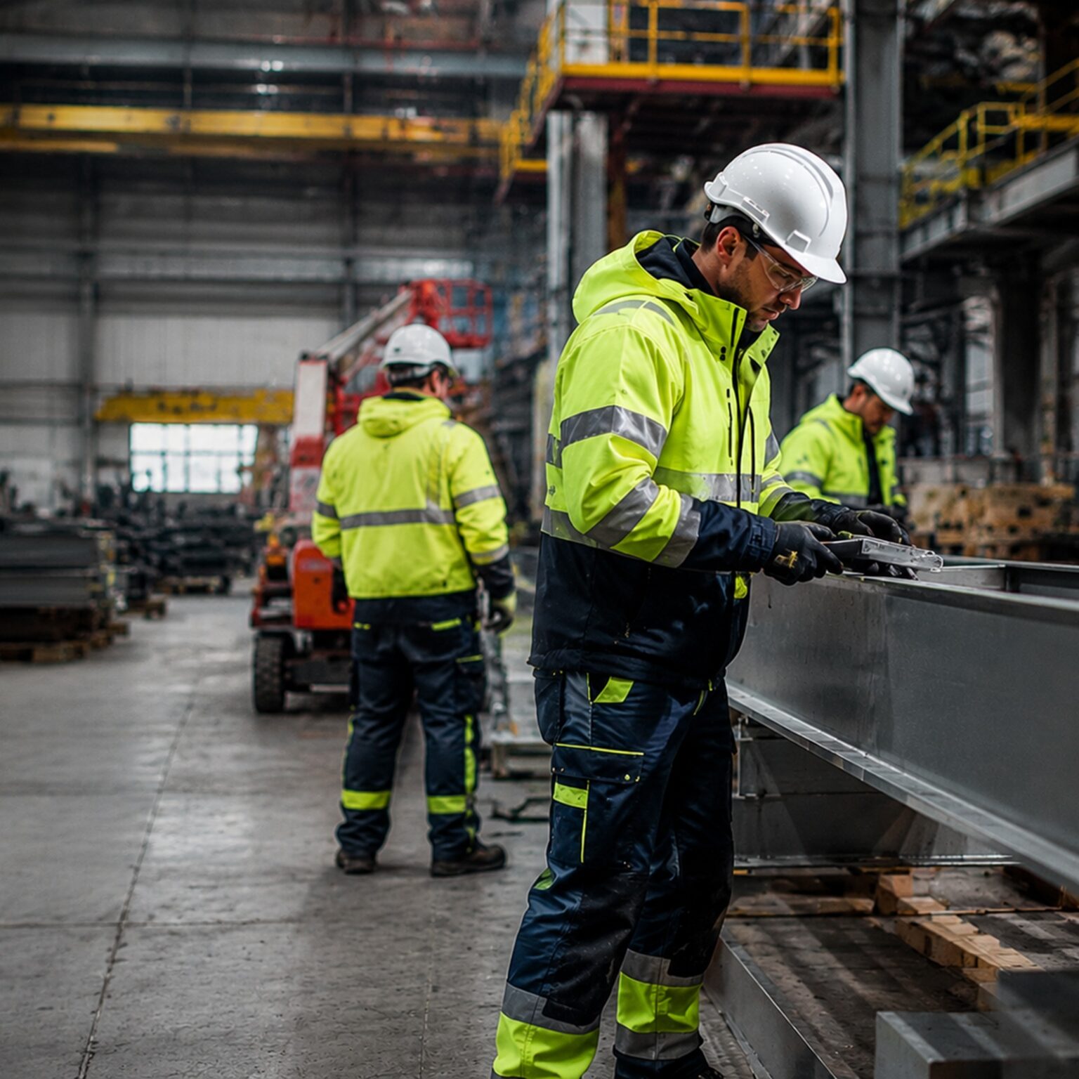 Functional PPE and workwear apparel used in industrial environments