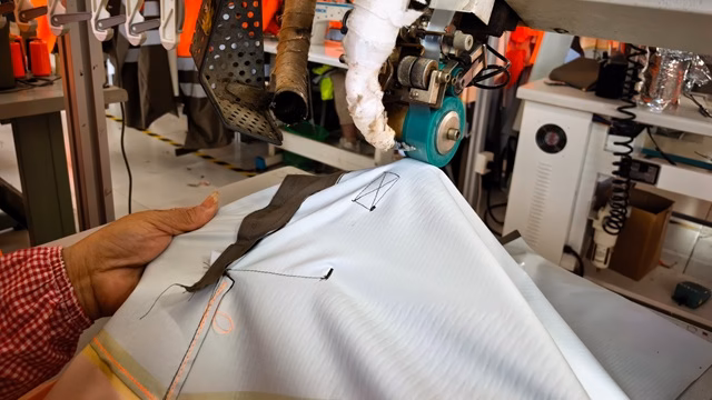 Seam sealing during functional outerwear manufacturing at Varytex