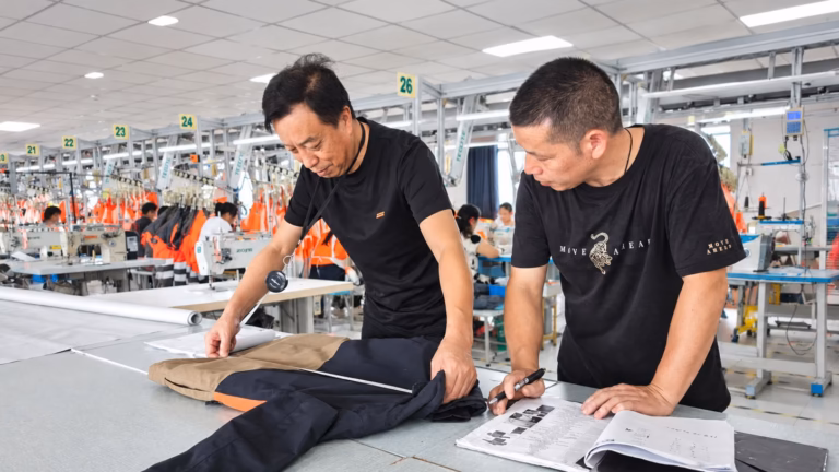 Garment sample verification before bulk production at Varytex