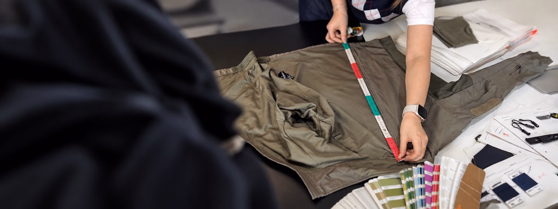 Functional apparel sample measurement during OEM and ODM development at Varytex