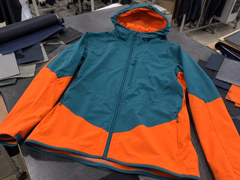 Outdoor functional jacket development at Varytex
